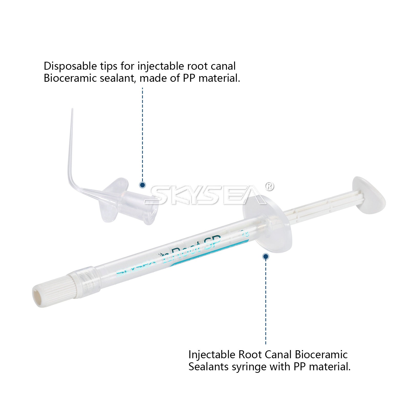 Dental Root canal bioceramic sealer/Repair Root Canal Endo Filling Cement 2g po