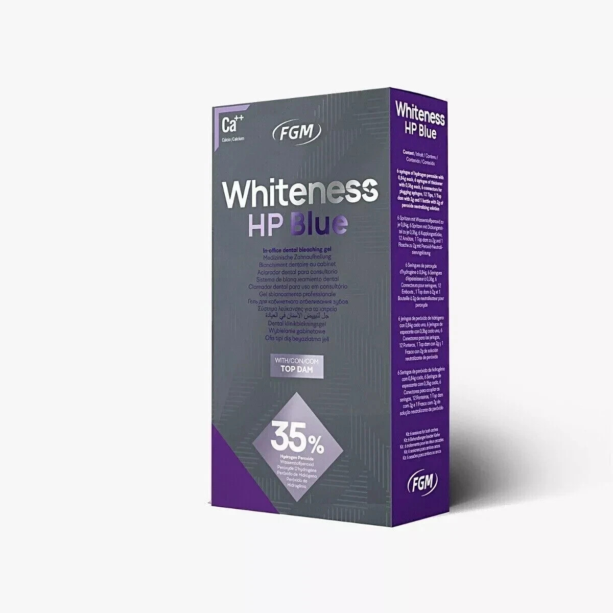 FGM Whiteness HP Maxx Blue in Office 35 Per Cent Teeth Whitening 1 Patient Kit