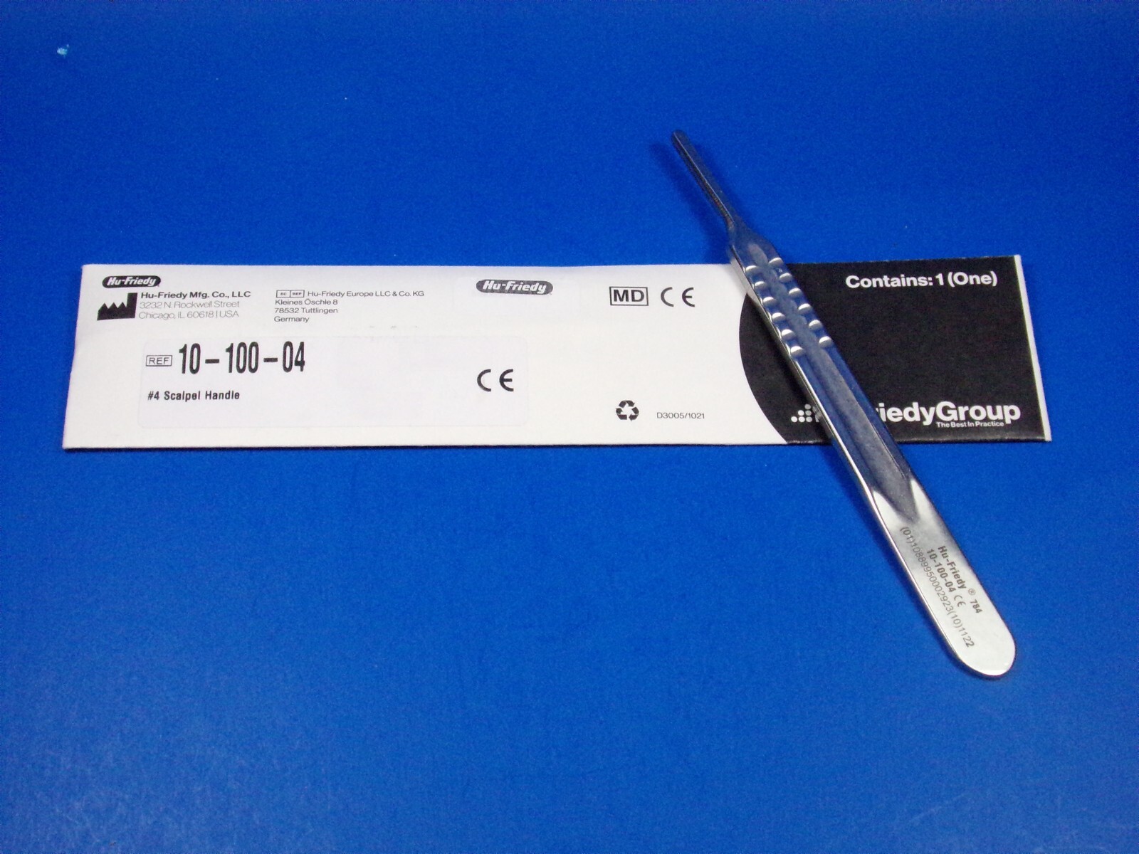 Dental #4 Scalpel Handle 10-100-04 HU FRIEDY