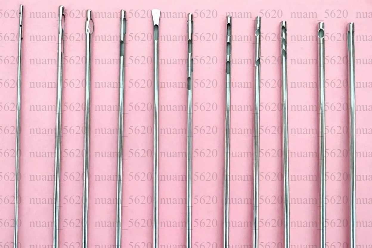 Liposuction Luer Lock Set of 11 PCs Plastic/Cosmetic Surgery