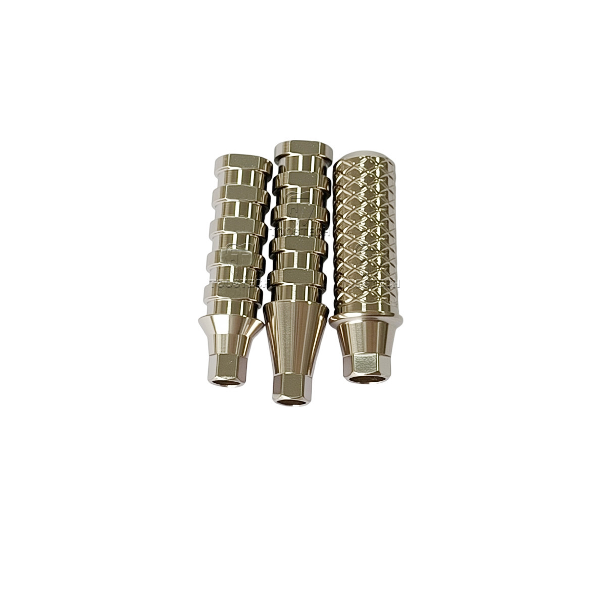 6pcs Titanium Temporary Abutment Fits to Osstem TS platform Regular and Mini