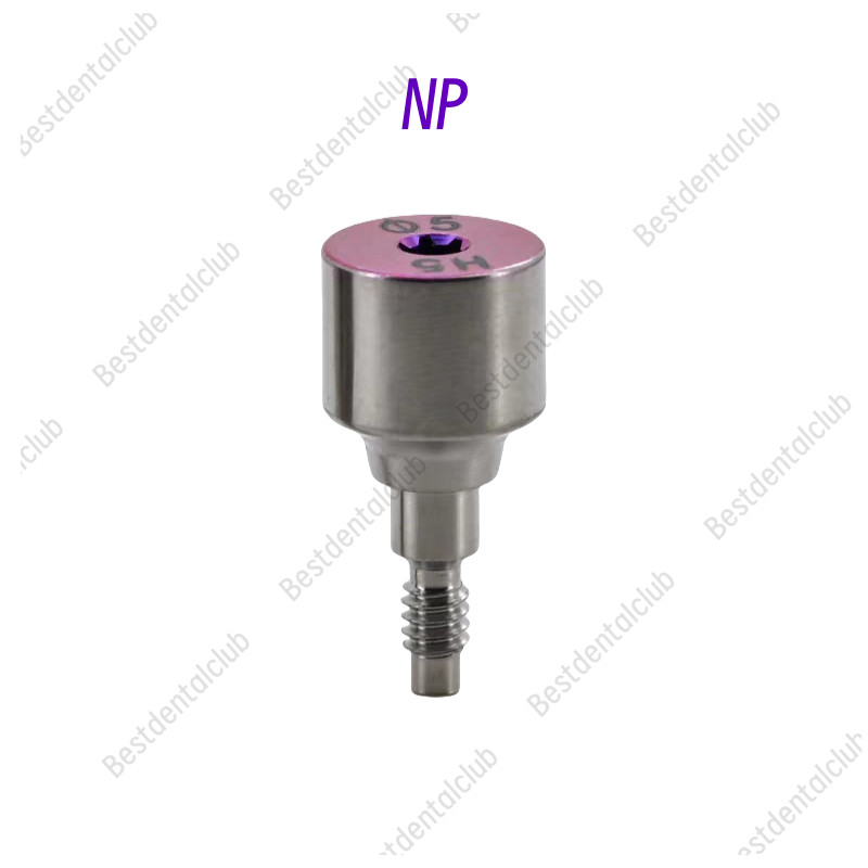 5Pc Nobel Healing Cap Abutment Dental RP/NP Compatible Nobel Active ∅3.6/5.0/6.0