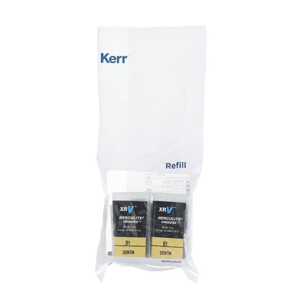 Kerr Dental 29854 Herculite XRV Composite Unidose Dentin B1 20/Bx 0.25gm