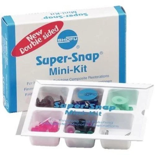 Shofu Super Snap Mini Kit Finishing & Polishing Composite Restorations 48 Disc