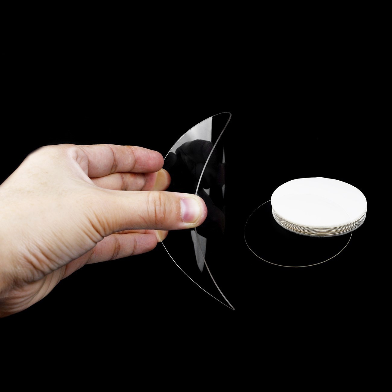1.0mm Dental Splint Thermoforming Material for Vacuum Forming Soft Round Shape