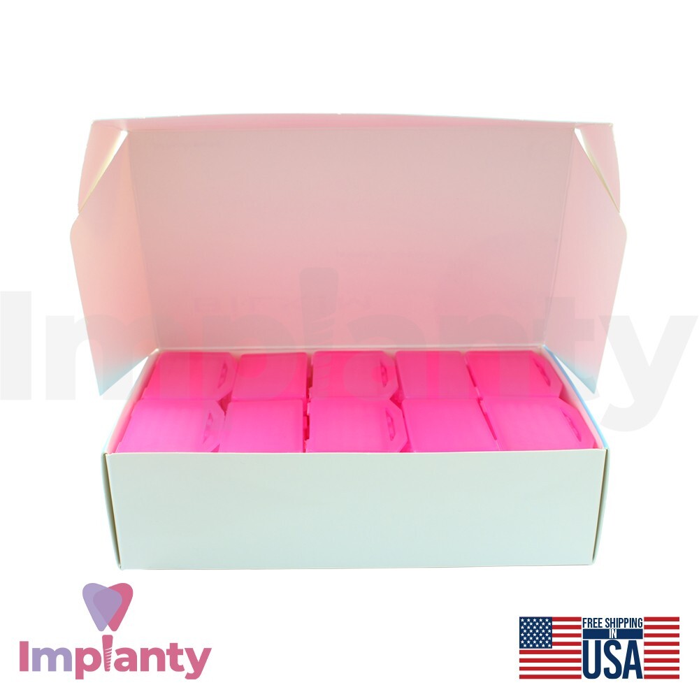Bilkim Brackets Wax Package 50 Cases Random Color Orthodontic Dental Gum Braces