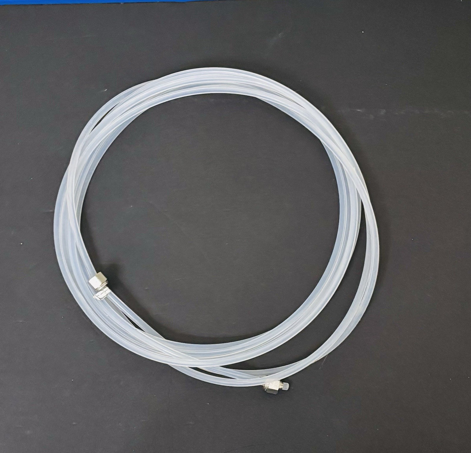16 Feet PTFE Tubing 0.6 mm OD x 0.3 mm ID with Connectors