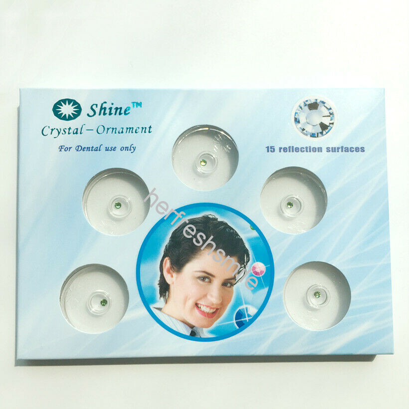 5Pcs/Box Dental Crystal Tooth Ornaments Tooth Gems Teeth Jewelry Gem Hot Sale