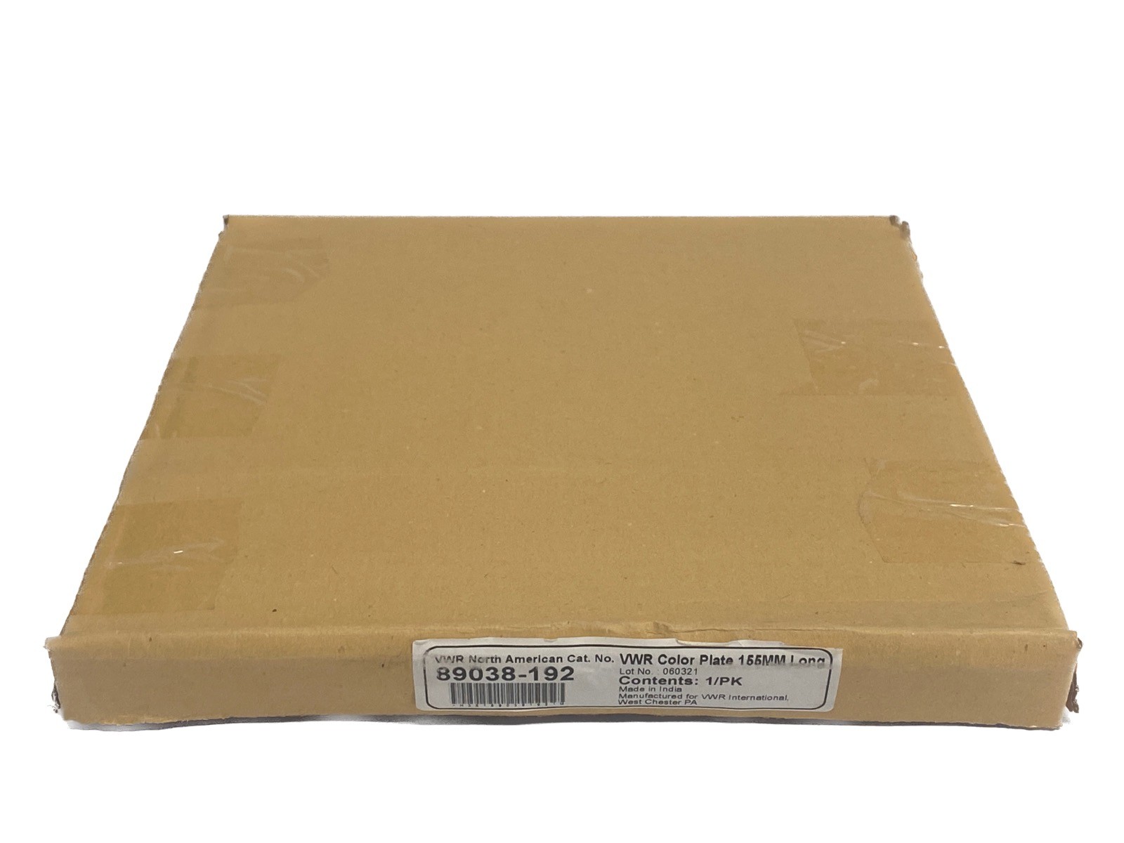 New VWR White Porcelain 12-Well Depression Color Reaction Spot Plate 155mm 89038
