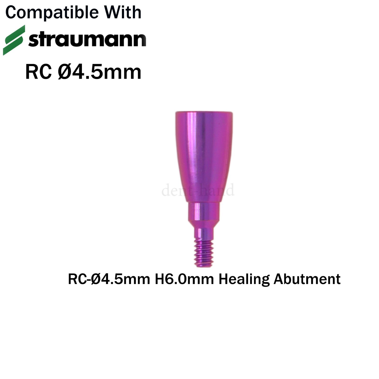 RC Dental Healing Abutment Caps Cover Screw Fit ITI Straumann BL/BLT Implant Sys