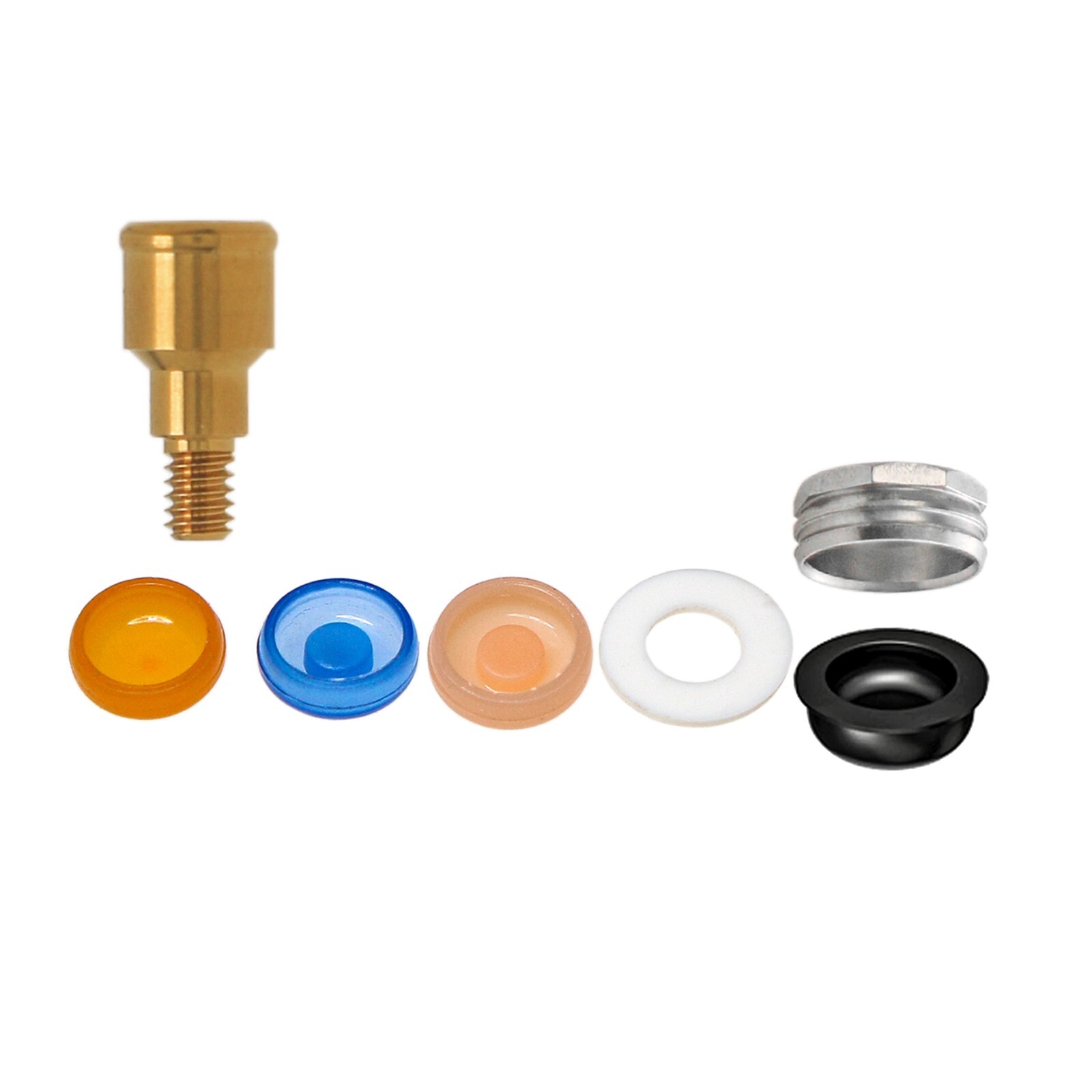 US Locator Abutments 1-5mm & Retention Caps Fits ZIMMER Screw-Vent 3.5 Platform