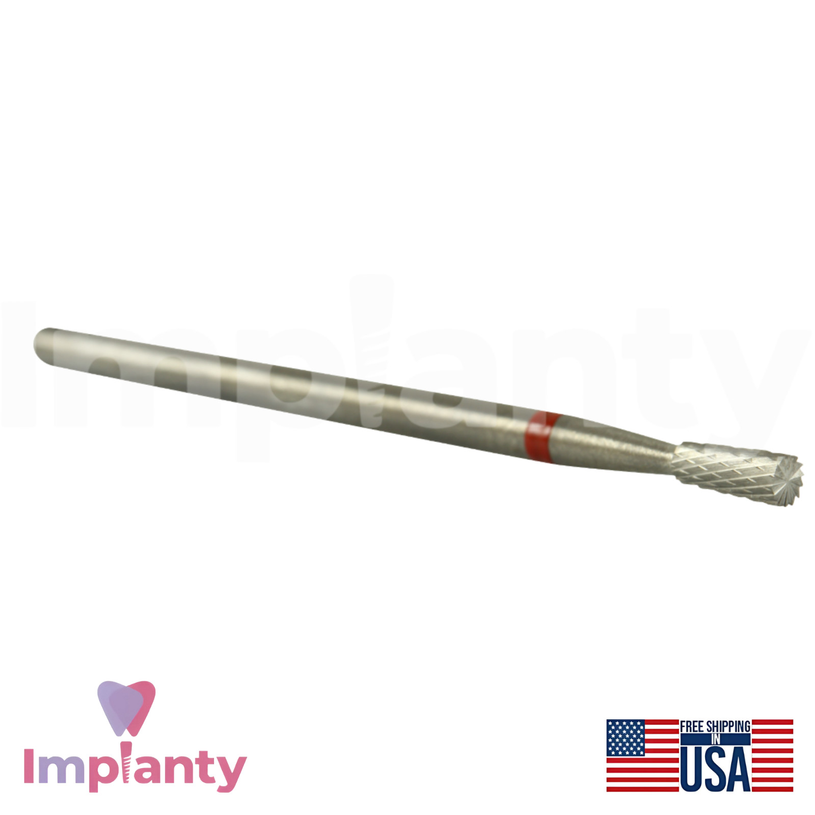Cross Cut Fine Grit Carbide Dental Bur Ø2.3mm x 5.5mm 5000214 Dentistry Tool