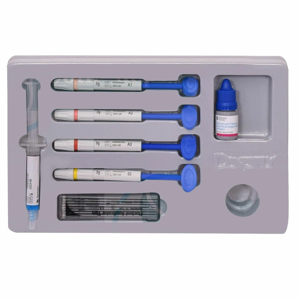 Spectrum Composite Restorative Kit 4 x 3gm + Bond 3.5ml + Etchant