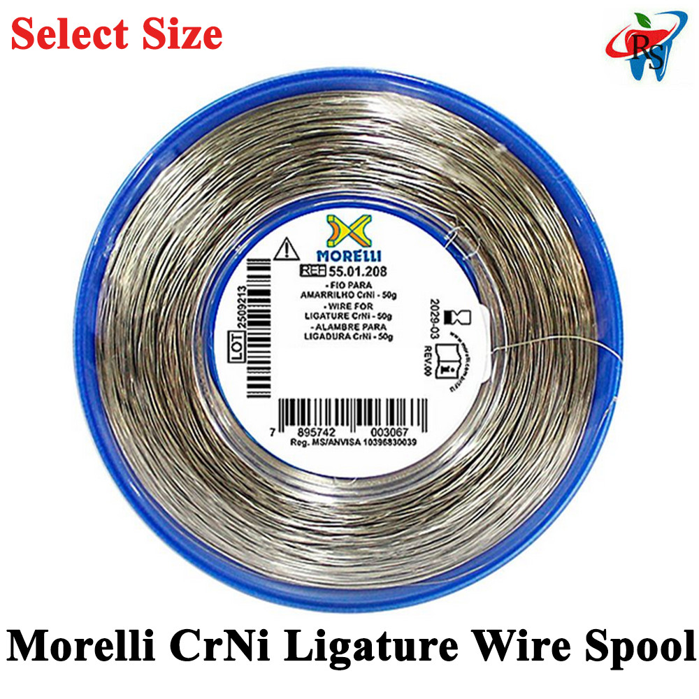 1pcs Dental Morelli CrNi Ligature Wire Roll Spool Orthodontic