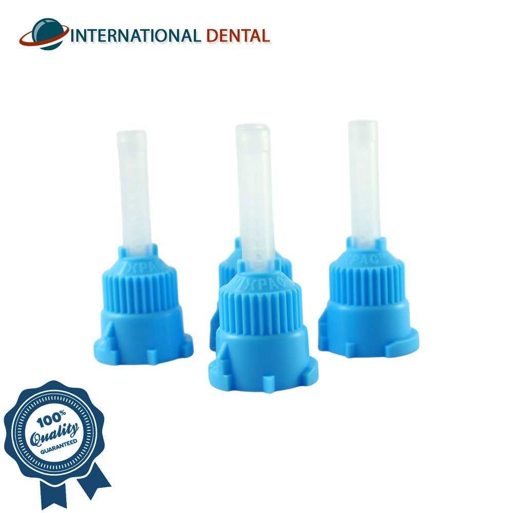 Dental Medmix MIXPAC™ Light Blue T-Mixer™ Disposable Mixing Tips D Outlet