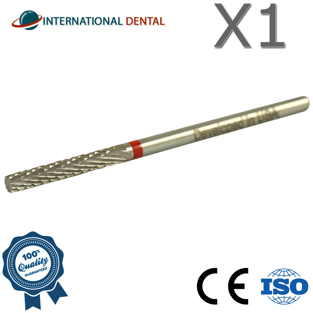 Dental Laboratory Lab Carbide Bur Ø2.3mm 5000202 Cross Cut Fine Grit Tool