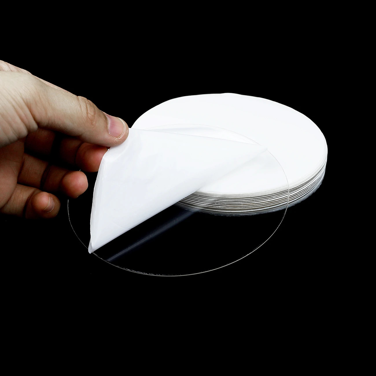 1.0mm Dental Splint Thermoforming Material for Vacuum Forming Soft Round Shape