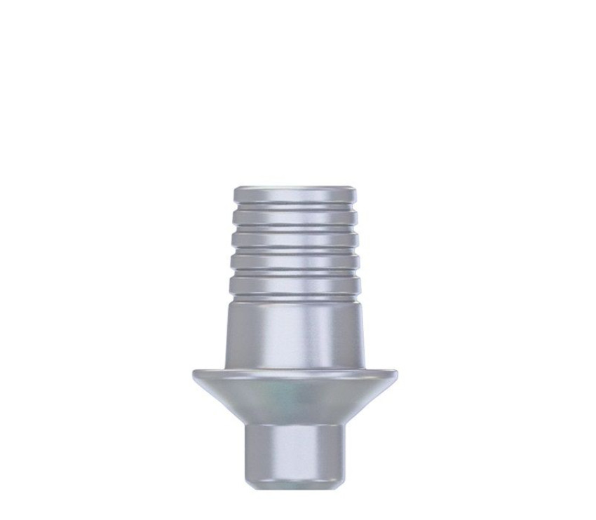 1pcs Dental Ti-Base Concave CAD/CAM Adapter Head Int Rotational With Screw