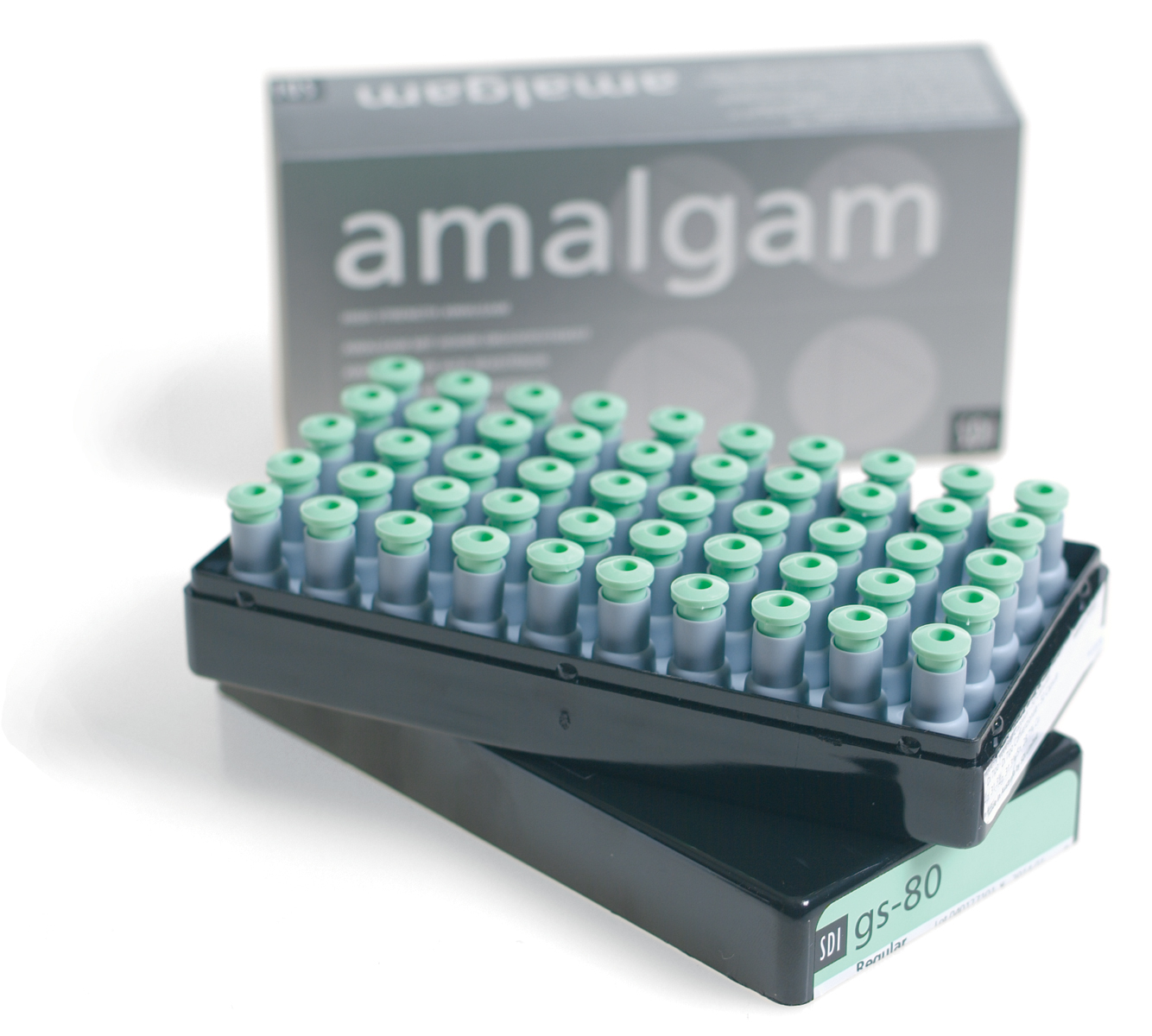 SDI GS-80 Amalgam 2 SPILL – Regular Set #4422303 Fast Set #4422202 Capsules