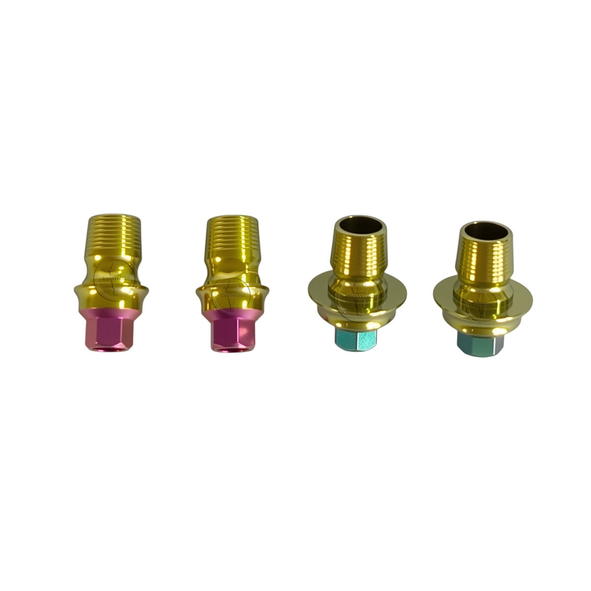 5 pcs Ti-base Abutment CAD/CAM ti base fit to MIS Seven platform NP SP