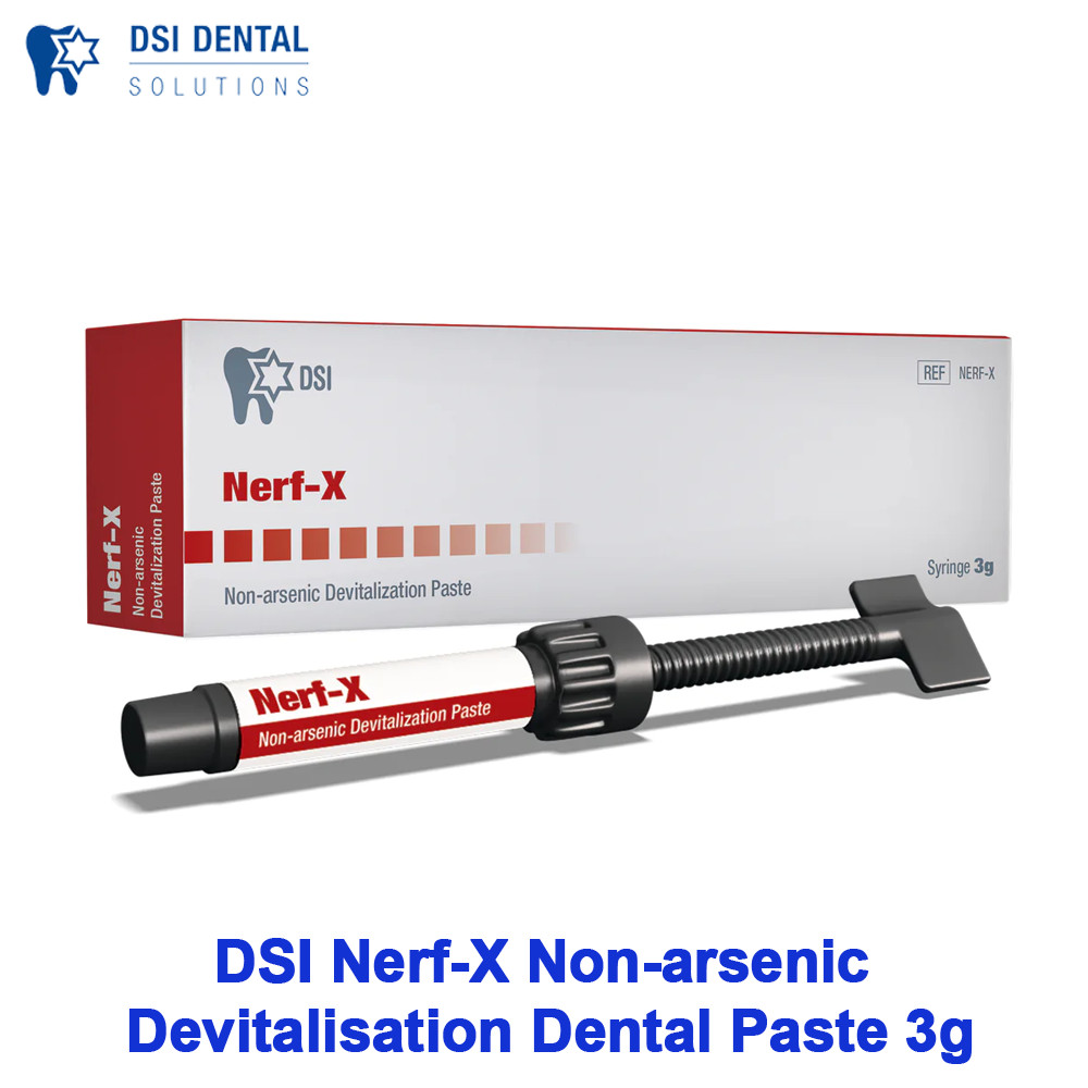 DSI Nerf-X Devitalisation Dental Paste 3g Pulpitis Canals Pulp Devitalizer