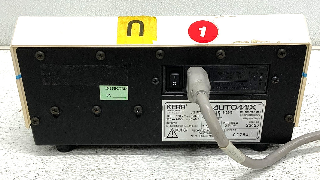Kerr Dental 23425 AutoMix Amalgamator Computerized Mixing System 50/60Hz 42D