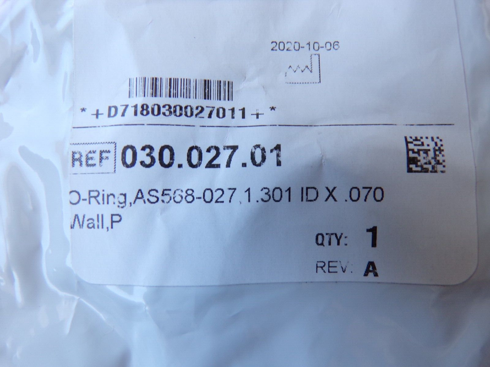 ADEC (AIDEC) O-Ring Pack – AS568-027.1.301 ID x .070 – 030.027.01; p25