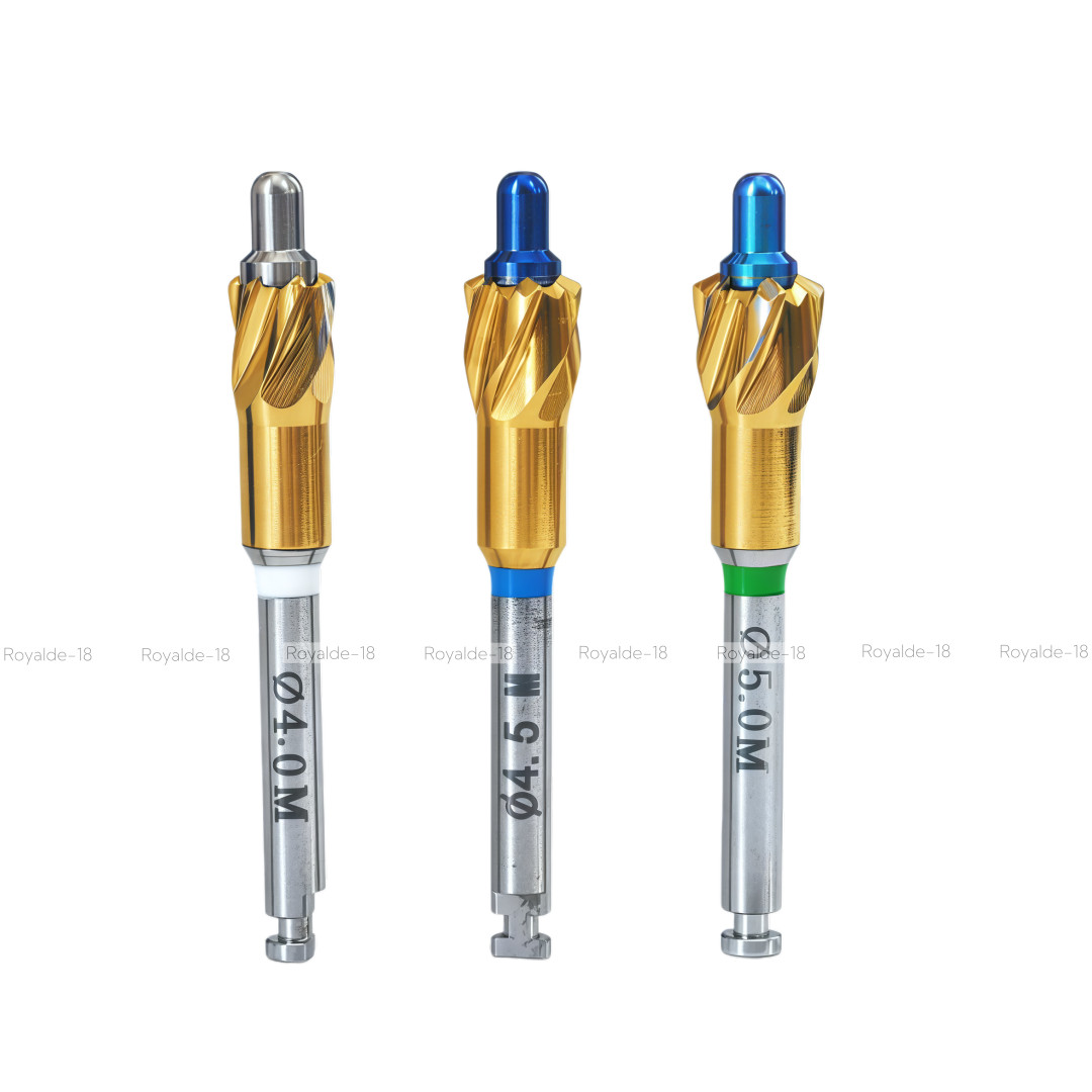 New Dental Profiler Grinding Bur Instrument Bur Peanut Drill ∅4.5 7pcs/kit