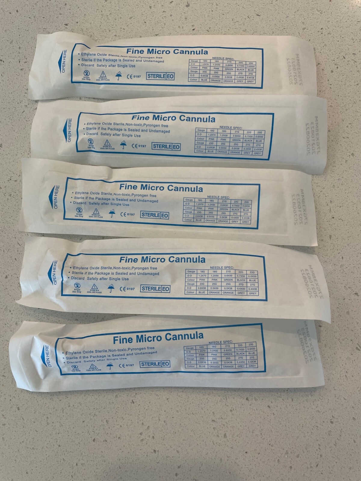 27G X 38MM FMC Fine Mirco Cannula – USA