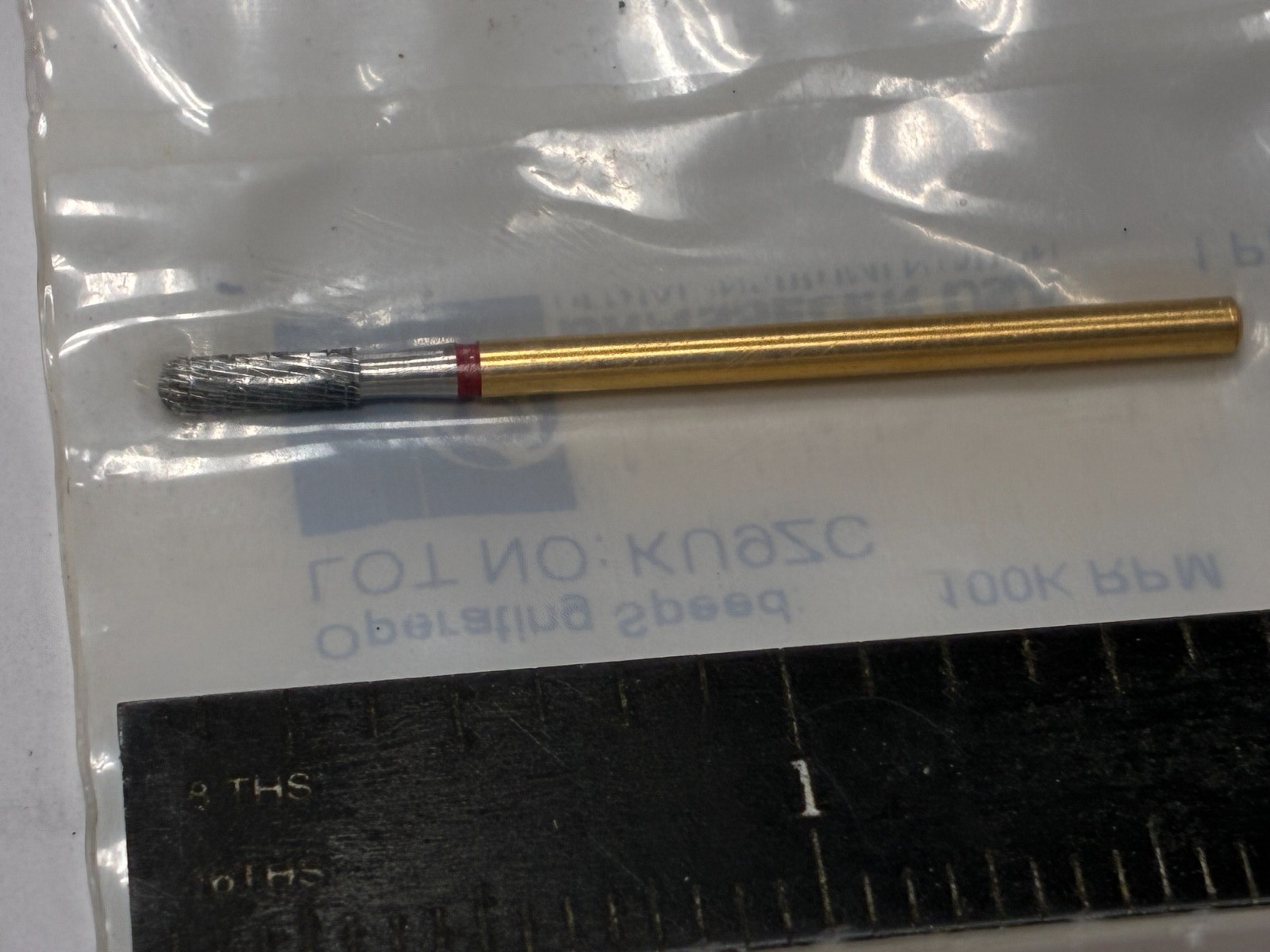 Brasseler USA, H129UM UM.11.023, Round-End Taper Carbide Bur, Factory Sealed