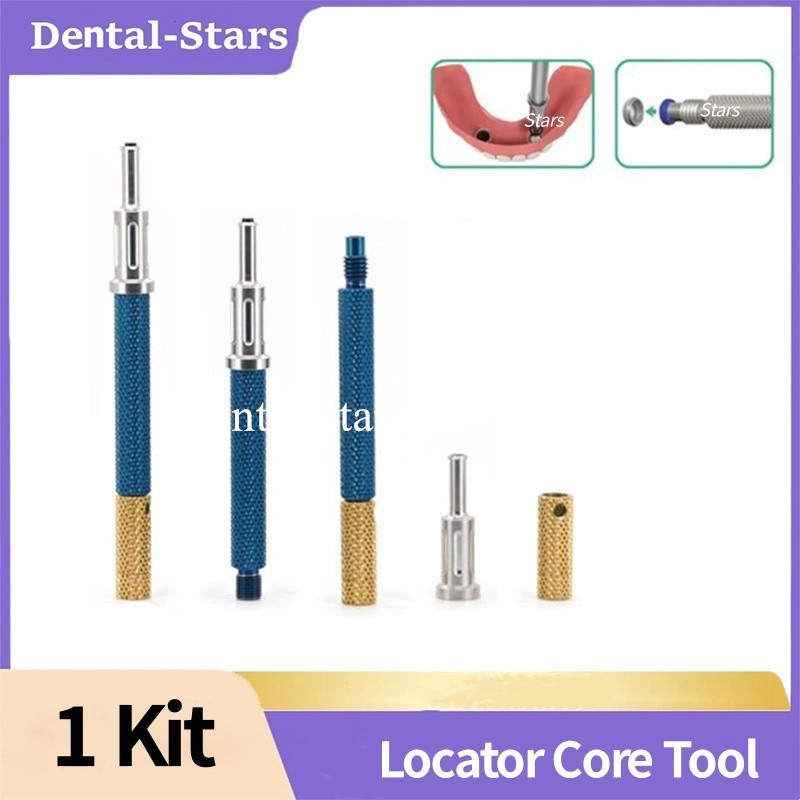 Dental Extraction Locator Core Tool Universal Implant Retention Caps Insertion