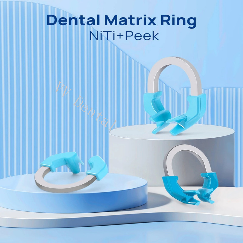Dental Matrix Bands NITI Metal Matrice Dental Clamp Ring Sectional Matrix System