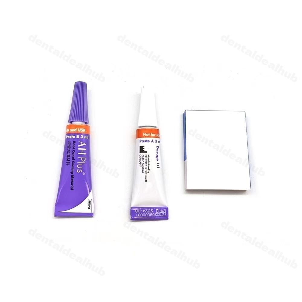 AH Plus Root Canal Sealing Material Paste A 3ml & Paste B 3ml Kit Free II Ship
