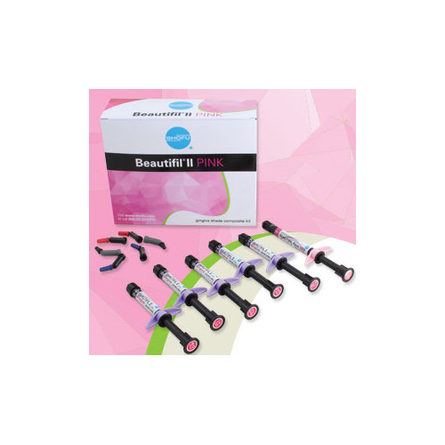 Shofu Dental GMK1 Beautifil II Pink Gingival Nano Hybrid Composite Kit