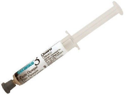 5 X CERAMCO 3 Base Paste OPAQUE 0.07 FL OZ ( 2ml ) free shipping