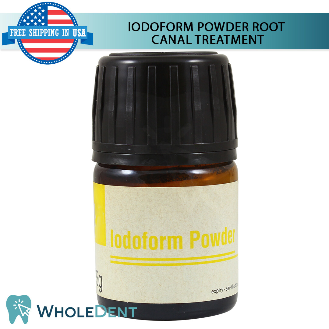 Iodoform Powder Anesthetic Dental 15ml Root Canal Disinfection Treatment