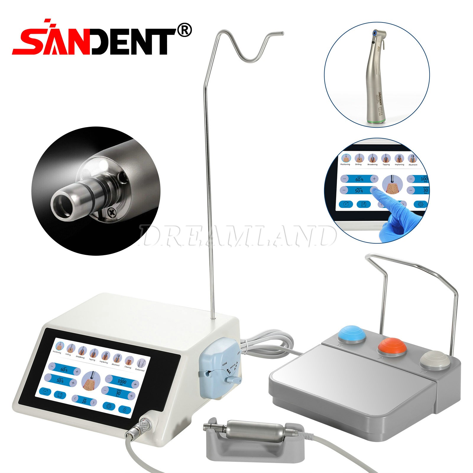 SANDENT Dental Surgery LED Implant Motor System /Endo Motor/Apex Locator