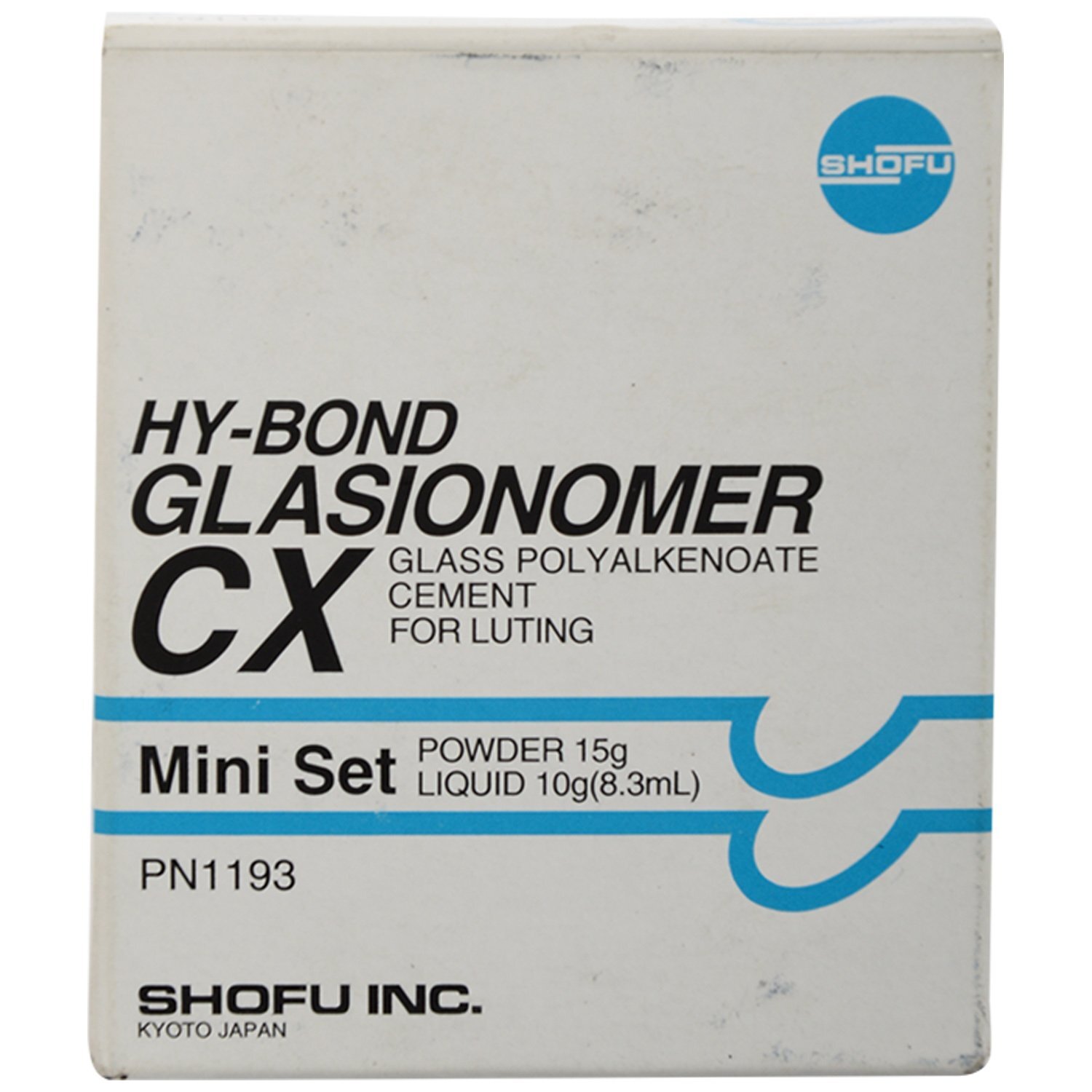 SHOFU HY- BOND GLASSIONOMER CX LUTING GLASS IONOMER LUTING CEMENT (Free Ship)