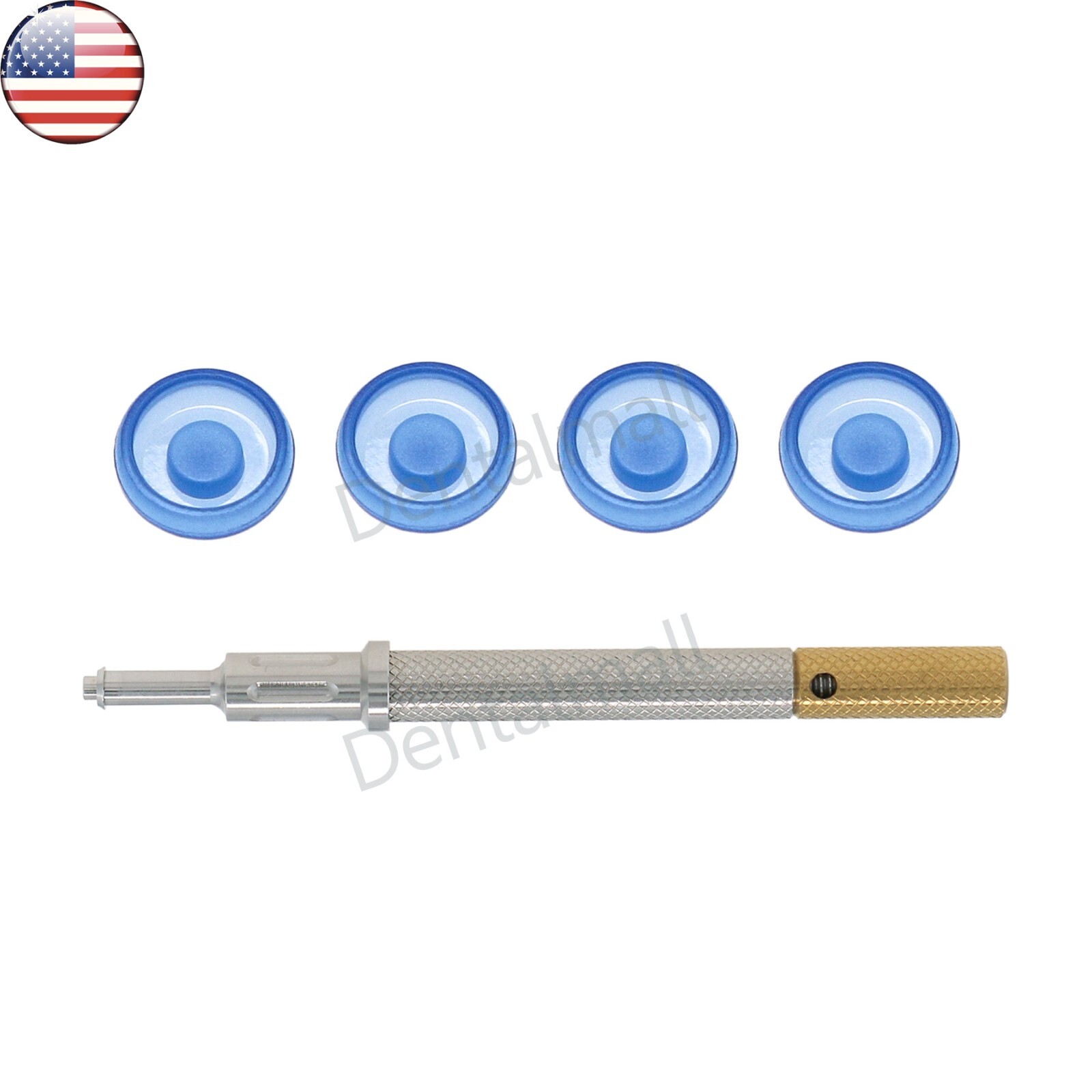US Dental Universal Overdenture Implant Retention Cap 1.2Lb Locator Tools 3 in 1