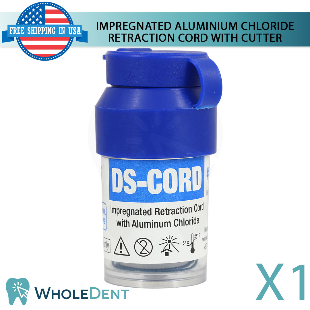 Impregnated Aluminium Retraction Cord Cutter Spool Restorative Impression