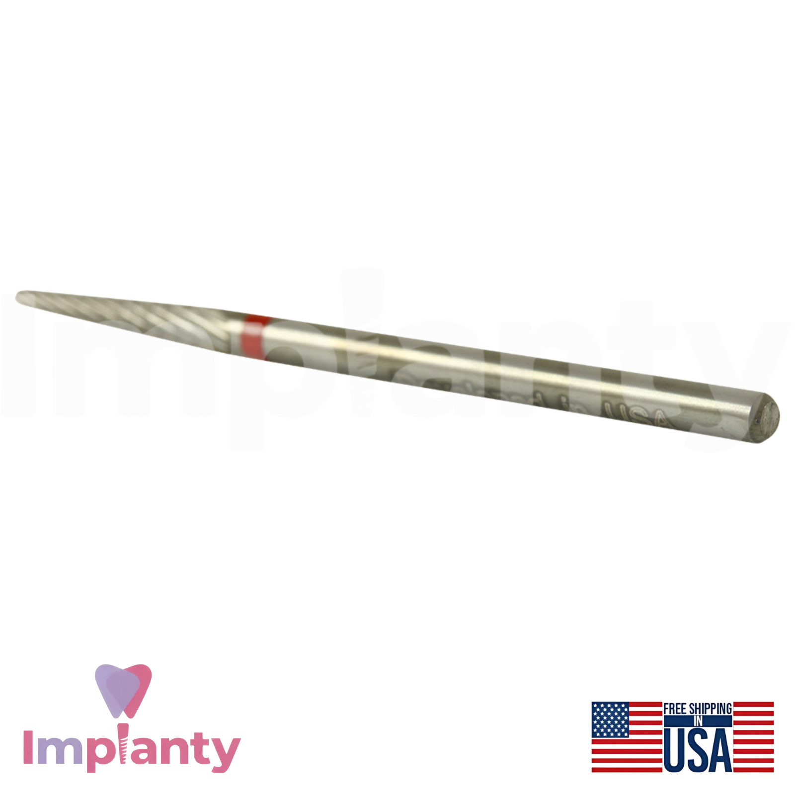 Spiral Cut Fine Grit Carbide Dental Bur Ø2.3mm x 14.0mm 5001407 Dentistry Tool