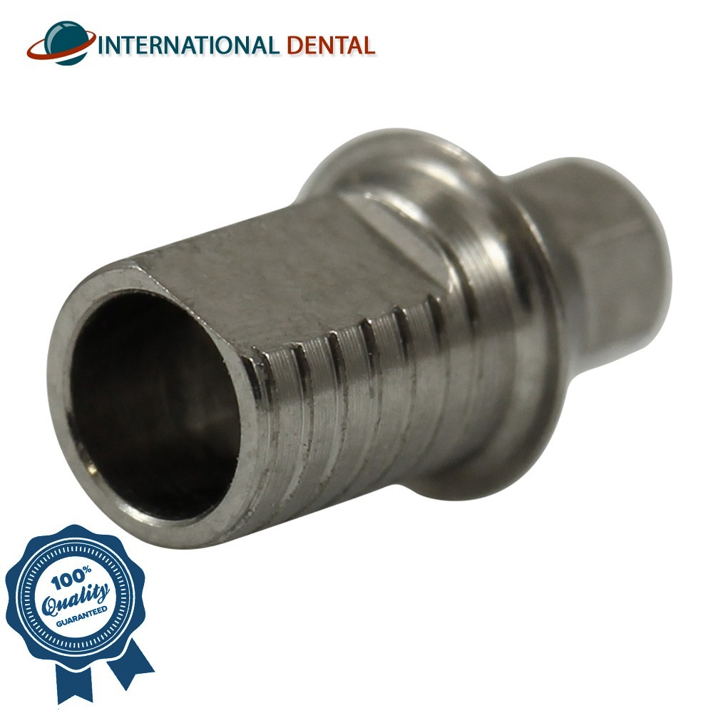 10 Anti Rotational Titanium Base CAD/CAM Abutment Dental Slim Platform Int Hex