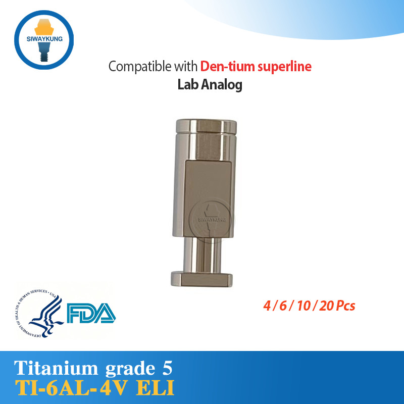 4/6/10/20Pcs Analog for lab replica compatible with Den-tium superline Regular
