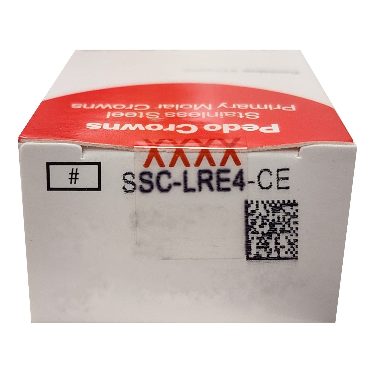 *5-Pieces* HuFriedyGroup Pedo Crowns Lower Right Primary 2nd #4 Refill SSC-LRE4
