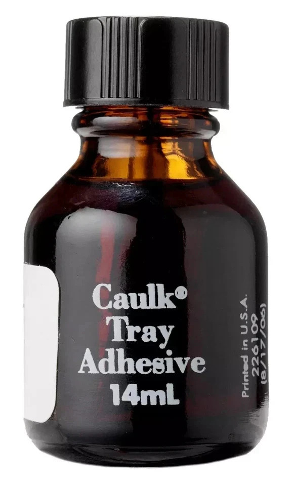 Dentsply Caulk 626155 VPS Vinylpolysiloxane Tray Dental Adhesive 14ML Bottle fs