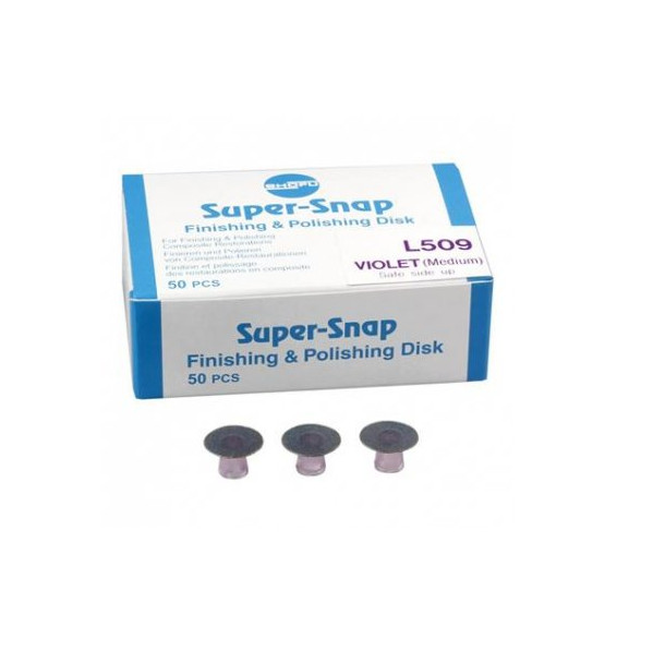 Shofu Dental L509 Super-Snap Disks Contouring Medium Discs Safe Side Up 50/Bx