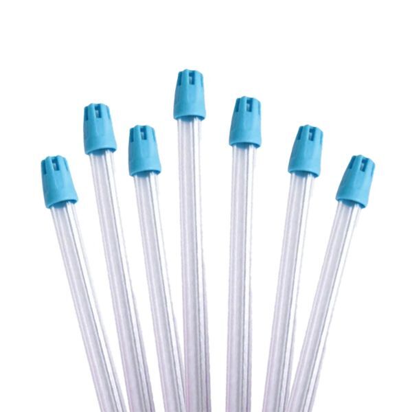 BriteDent Saliva Ejectors Clear w/Blue Tips 1000/Case