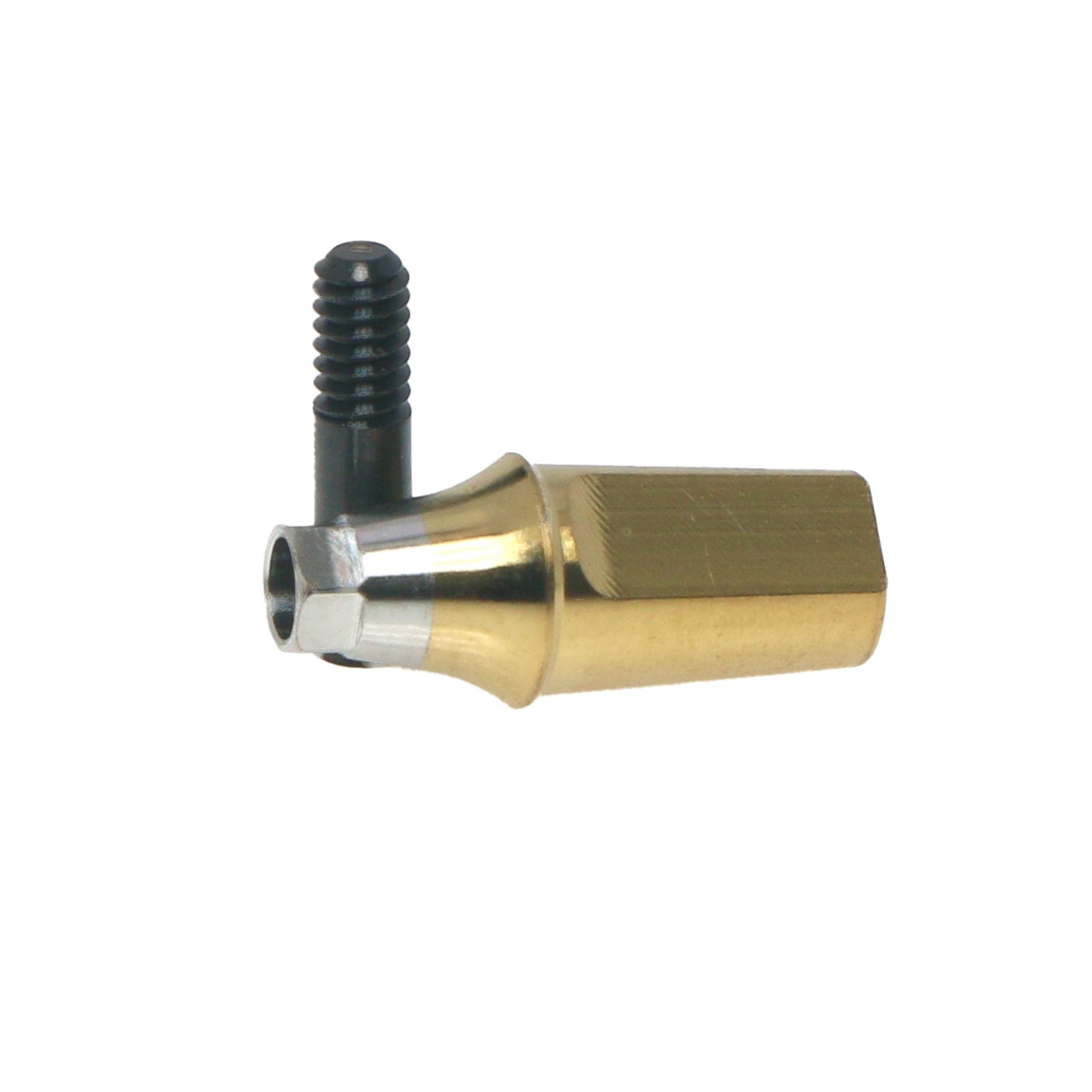 Dental Titanium Straight Abutment Fit Osstem Hiossen ET Regular Cement Retained