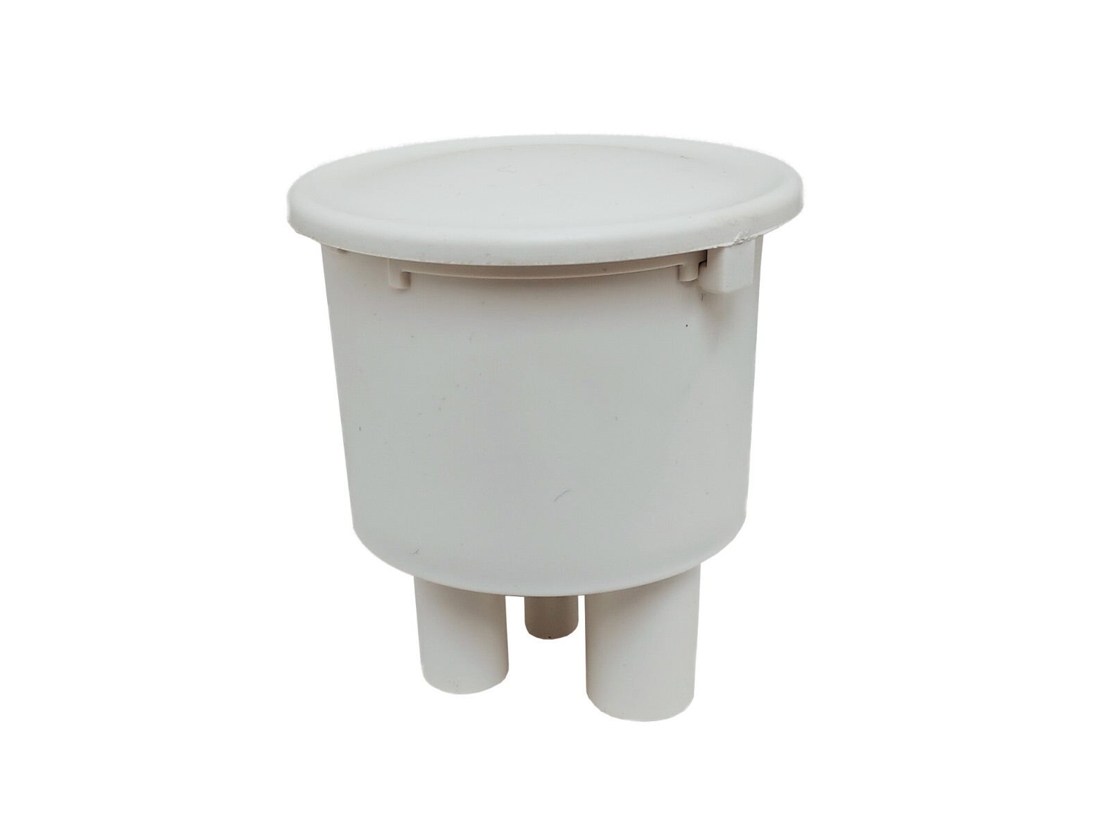 Type A Vacuum Canister Bottom Port Beige 2-1/8″ 1Pcs/Bag PLASDENT