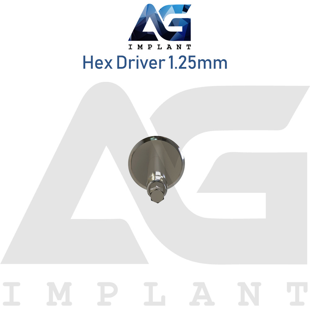 Hex Driver 1.25mm Manual Screwdriver Abutment Tool For Dental